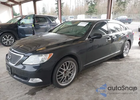 2007 Lexus Ls 460 L from USA, damaged, VIN JTHGL46F275007441